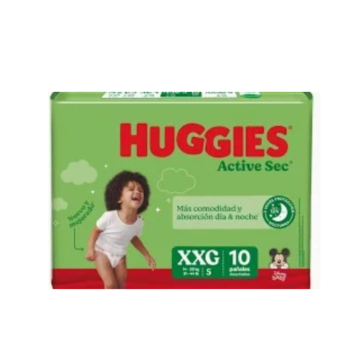 Pañal Huggies XXG X 10u